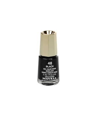 Vernis à Ongles Noir Mavala 48 - Couleur Intense de 5ml
