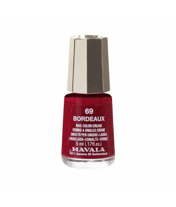 Vernis à ongles Mavala Bordeaux 69 - Couleur intense 5ml