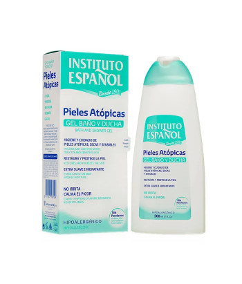 Gel Bain et Douche Atopique Peau 500ml - Instituto Español