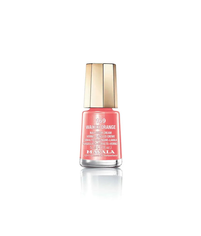 Vernis à ongles MAVALA : Orange Waikiki 169 (5ml)