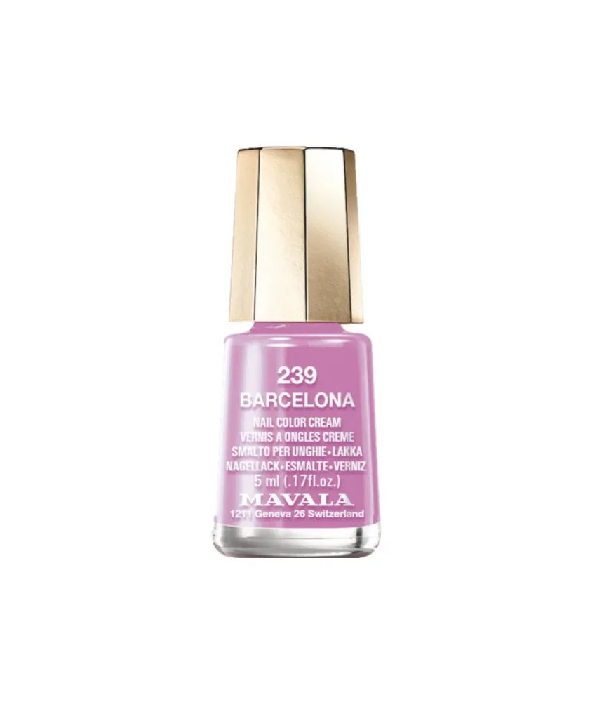 Vernis à Ongles MAVALA 239 Barcelona 5ml - Couleur éclatante