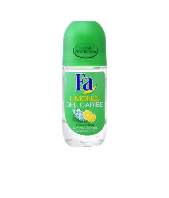 Fa Citrons Des Caraïbes Déodorant Roll-on 50ml: Fraîcheur tropicale agréable