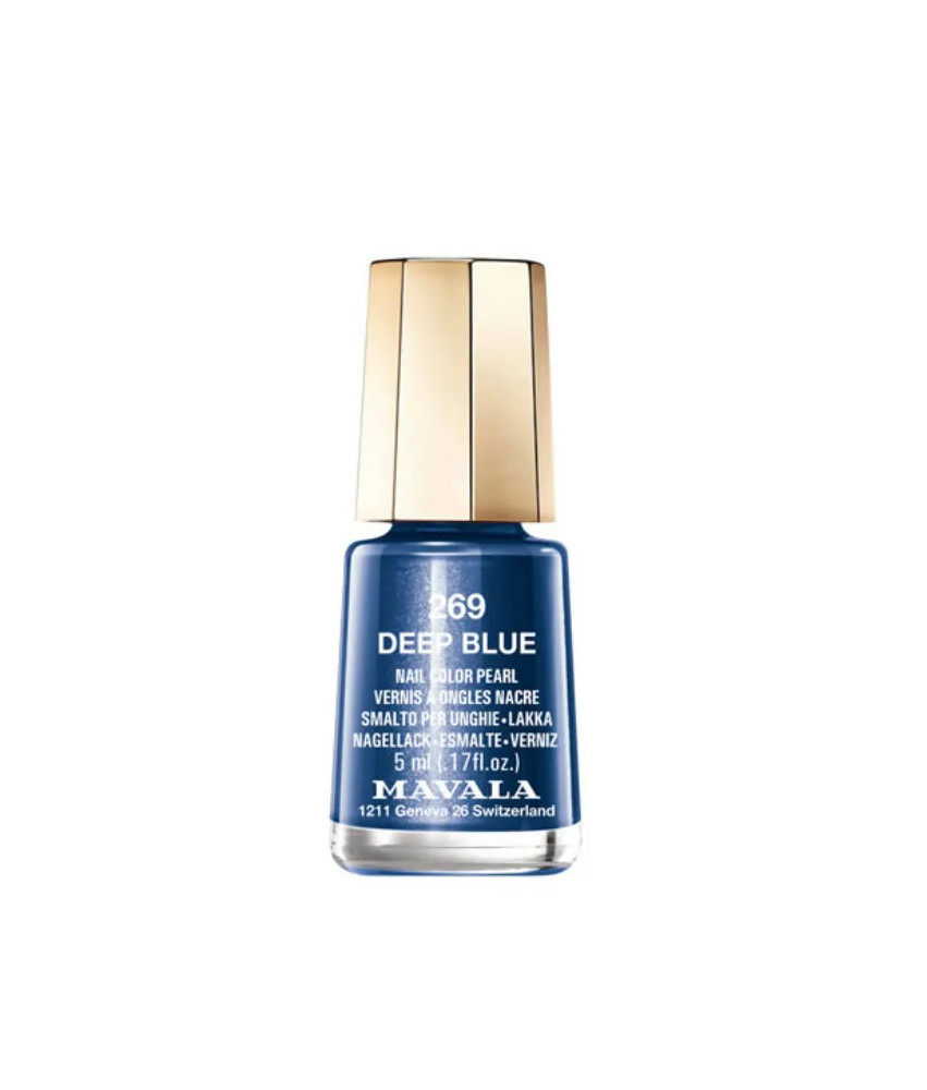 Vernis À Ongles Profond Mavala 269 Deep Blue 5ml