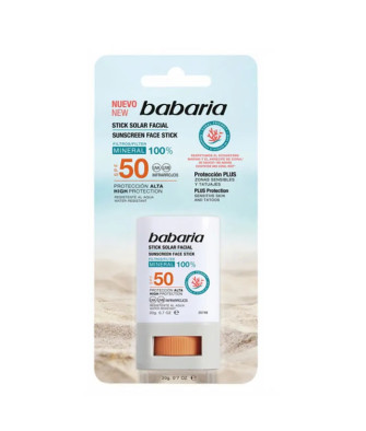 Protection solaire pour le visage Babaria SPF50 20g