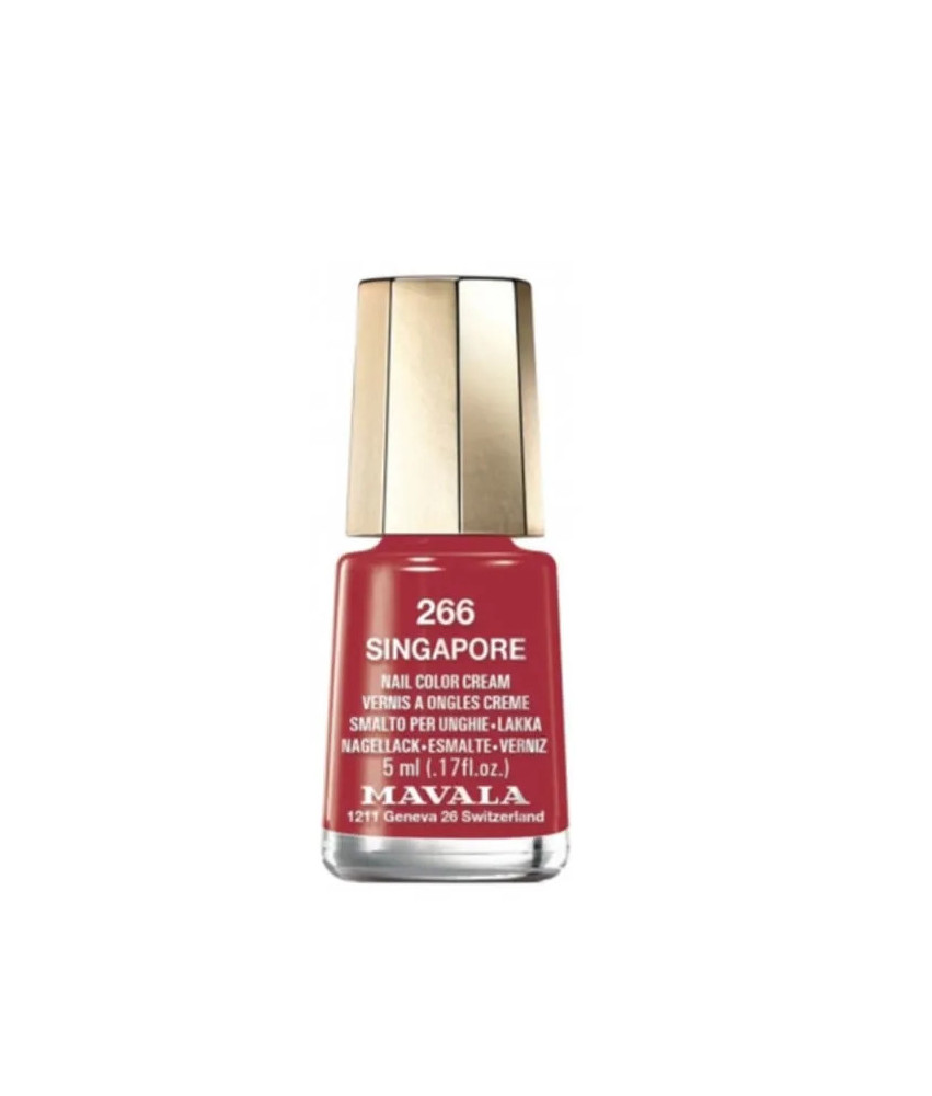 Vernis à Ongles 266 Singapour 5ml par Mavala 🇸🇬