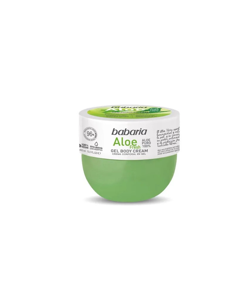 Crème Corps Rafraîchissante à l'Aloe Vera 400ml