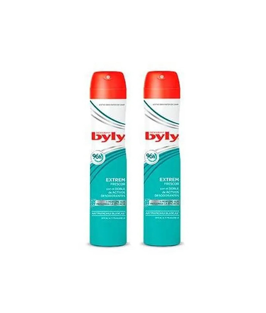 Duo de Fraîcheur: Déodorant Byly Extrem Frescor 2x200ml