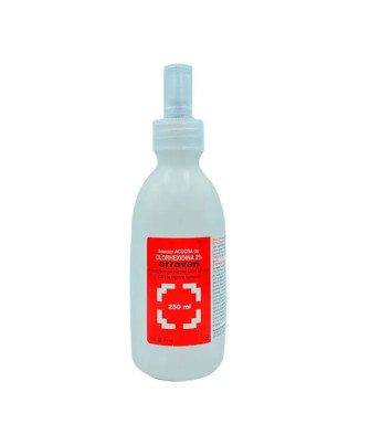 Solution aqueuse Chlorhexidine 2% 250ml - Trousse premiers secours