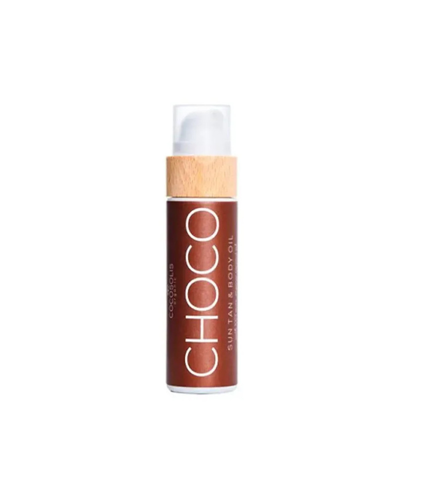 Huile bronzante et hydratante Cocosolis Choco 110ml