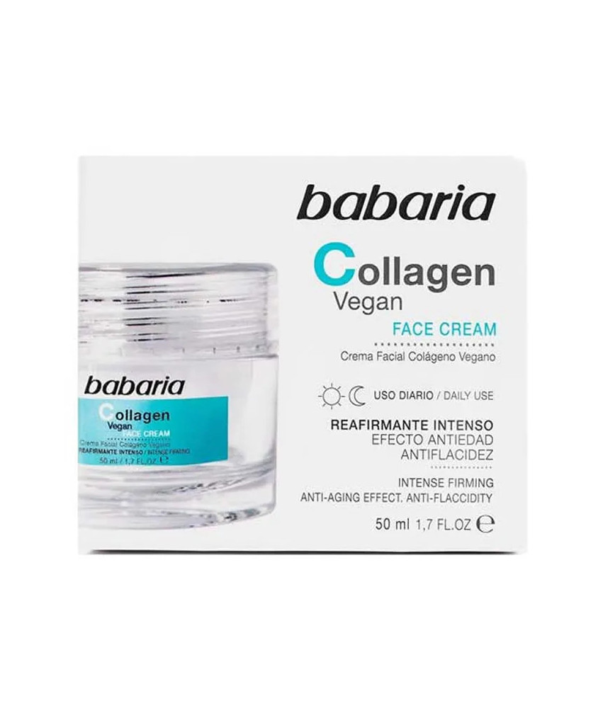 Crème visage vegan au collagène Babaria 50ml