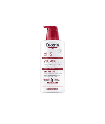 Hydratation et protection avec la Lotion Eucerin pH5