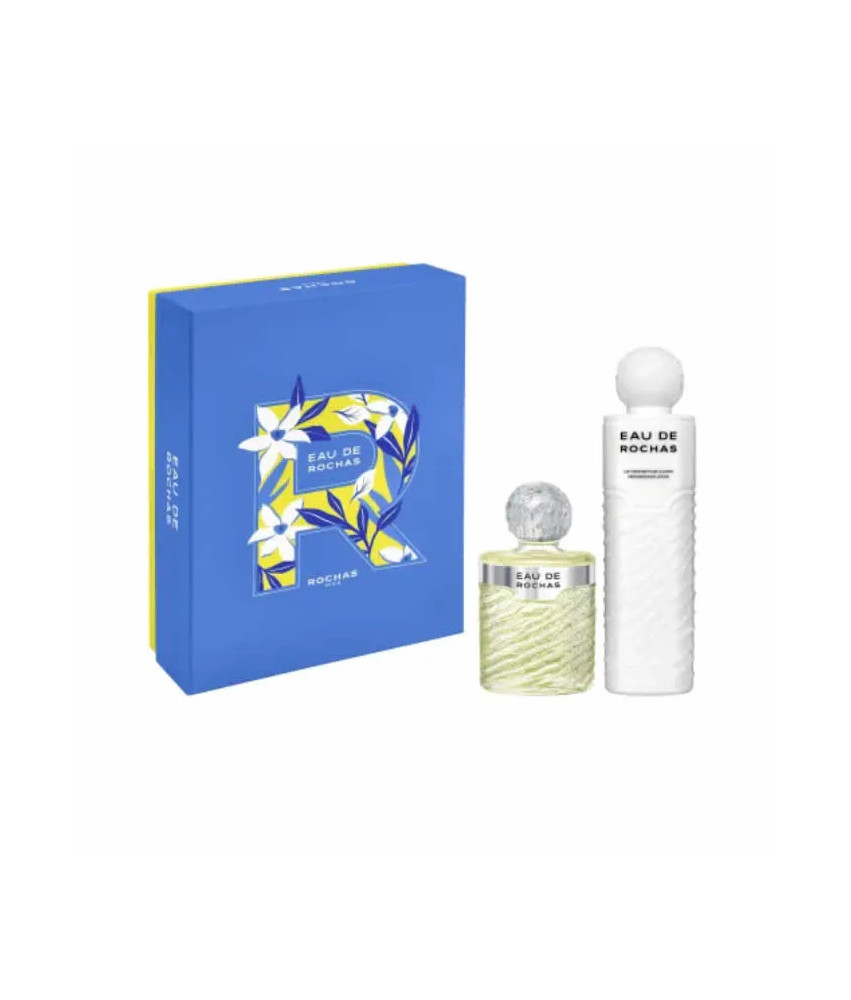 Coffret Rochas Eau De Rochas 220ml - 2 Produits