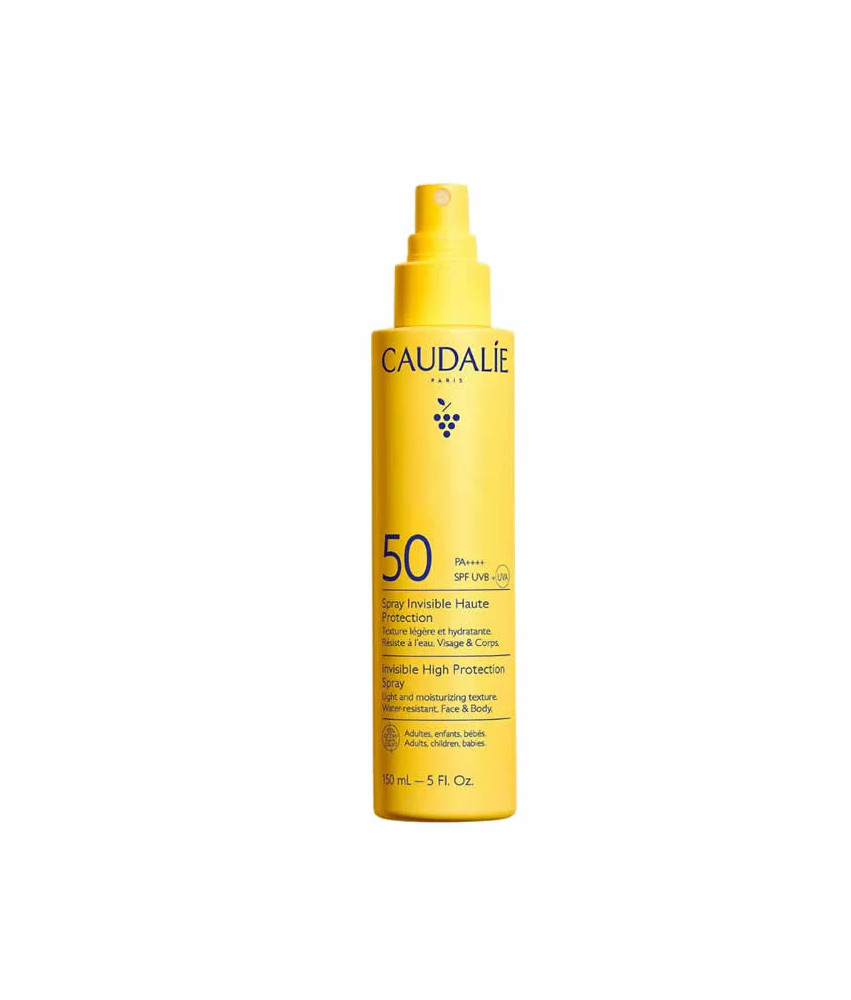 Protection solaire invisible SPF50+ 150ml Caudalie