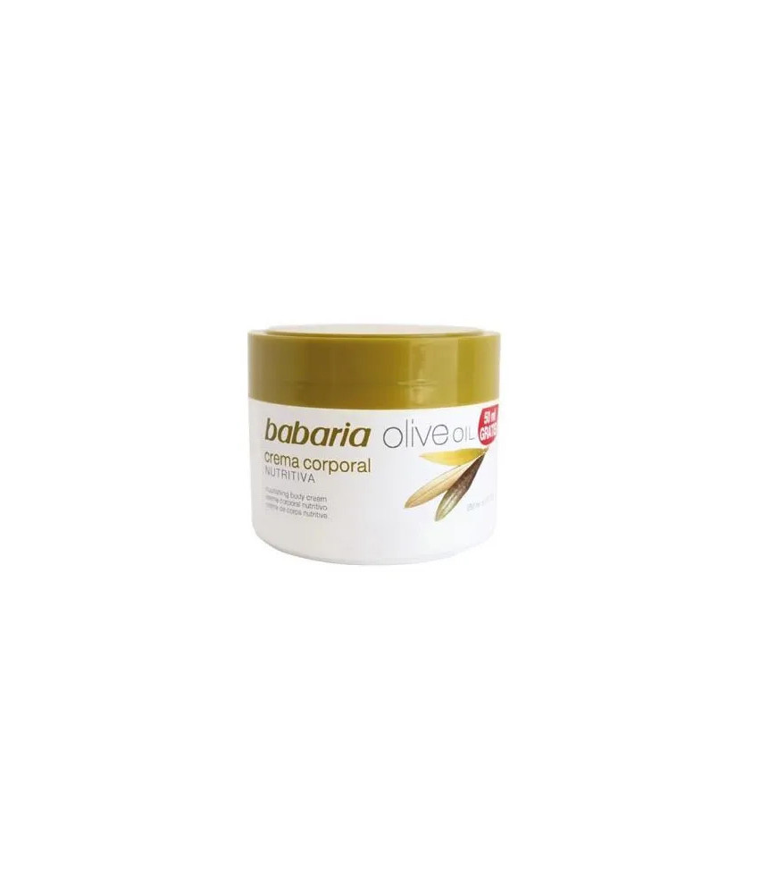 Crème Corporelle Babaria à l'huile d'olive 250ml