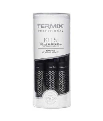 Kit de brosses professionnelles Termix 5 unités