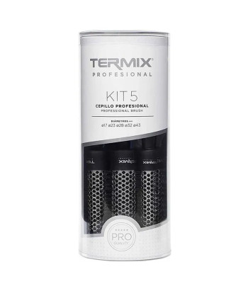 Kit de brosses professionnelles Termix 5 unités