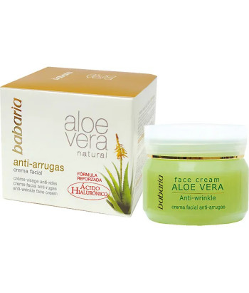 Crème Anti-Rides Aloe Vera 50ml - Babaria Naturel