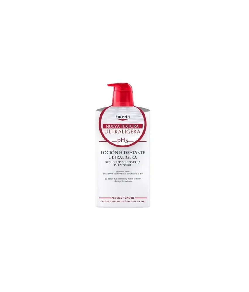 Lotion Eucerin pH5 Ultra Légère 1000ml