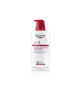 Hydratation légère avec la Lotion Eucerin pH5 Ultra 400ml