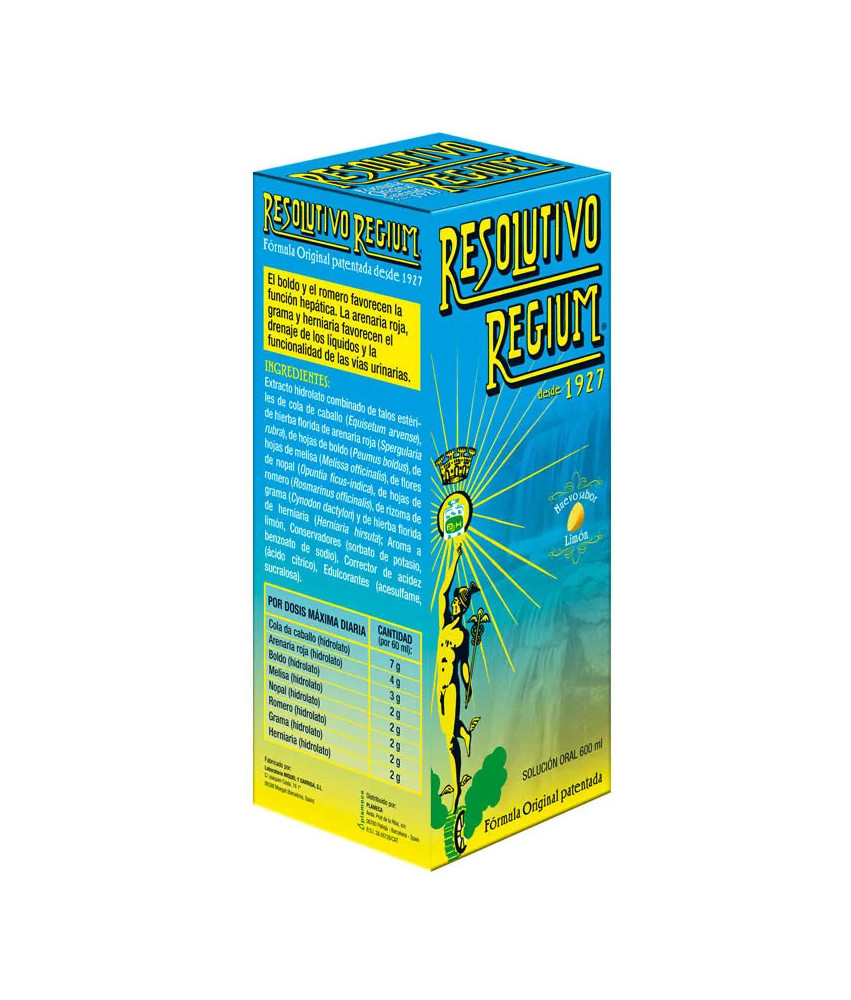 Plameca Resolutivo Regium 600ml: Solution naturelle efficace