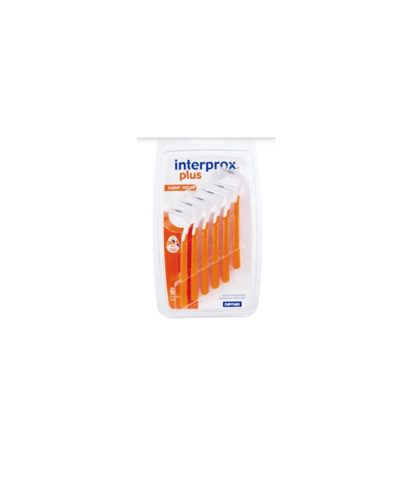 Brosse à dents Interprox Plus Super Micro 6 unités