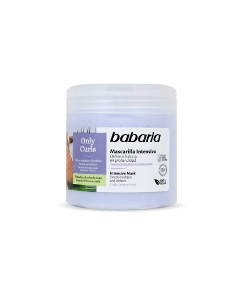 Masque capillaire intensif pour boucles Babaria Only Curls 400ml