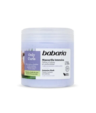 Masque capillaire intensif pour boucles Babaria Only Curls 400ml