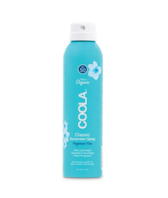 Protection solaire bio Coola SPF50 sans parfum 177ml