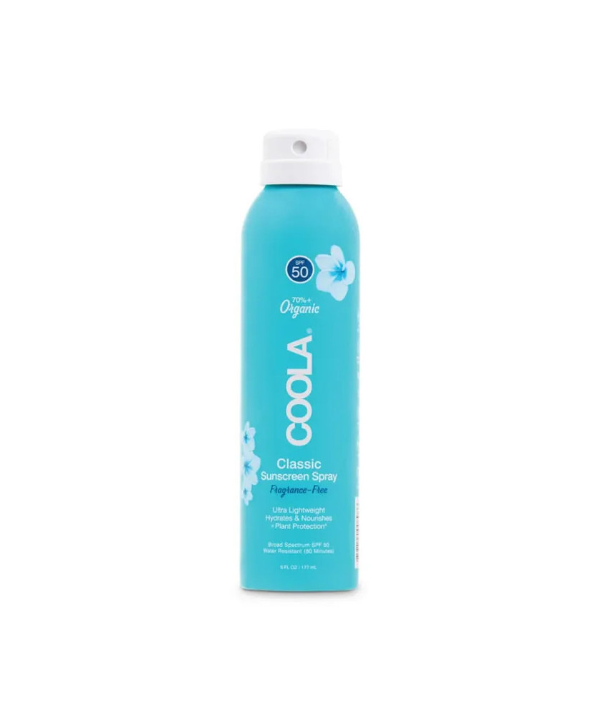Protection solaire bio Coola SPF50 sans parfum 177ml