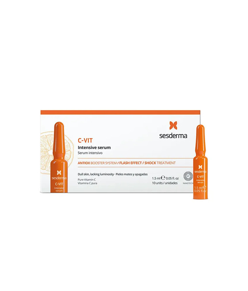 Sesderma C-Vit Serum Intensif 10 Ampoules - Éclat et Protection
