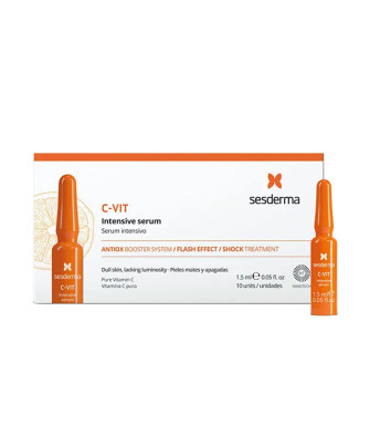 Sesderma C-Vit Serum Intensif 10 Ampoules - Éclat et Protection