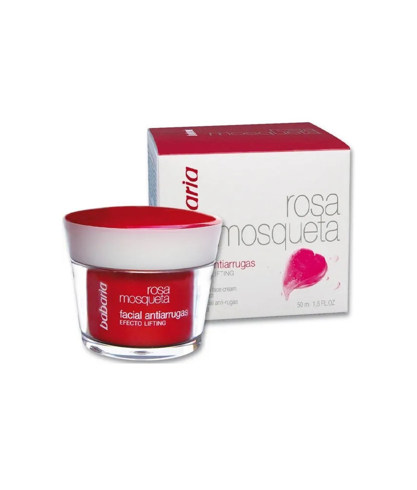 Crème visage anti-rides à l'huile de rose musquée 50ml