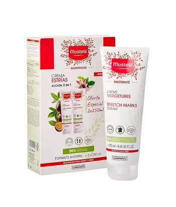Crème prévention vergetures Mustela 2x250ml