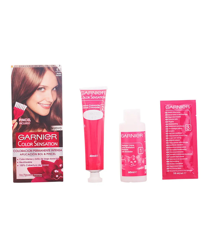 GARNIER Color Sensation 6 Blond Foncé: La teinte parfaite en un clin d'œil!