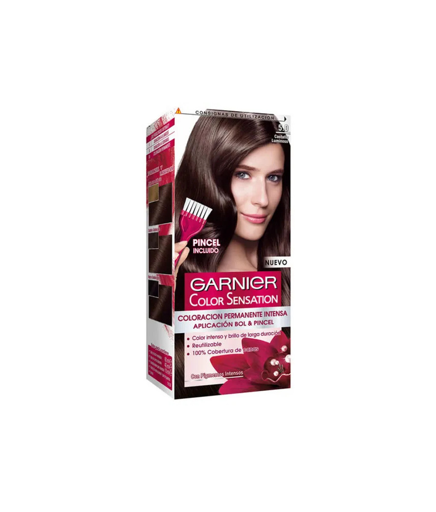 GARNIER Color Sensation 5 Castaño Luminoso - Couleur Intense et Lumineuse