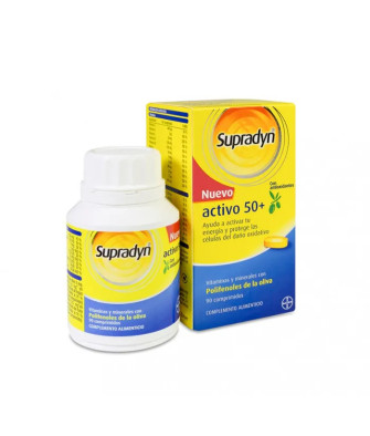 Boostez votre vitalité avec Supradyn Vital 50 - 30 Comprimés