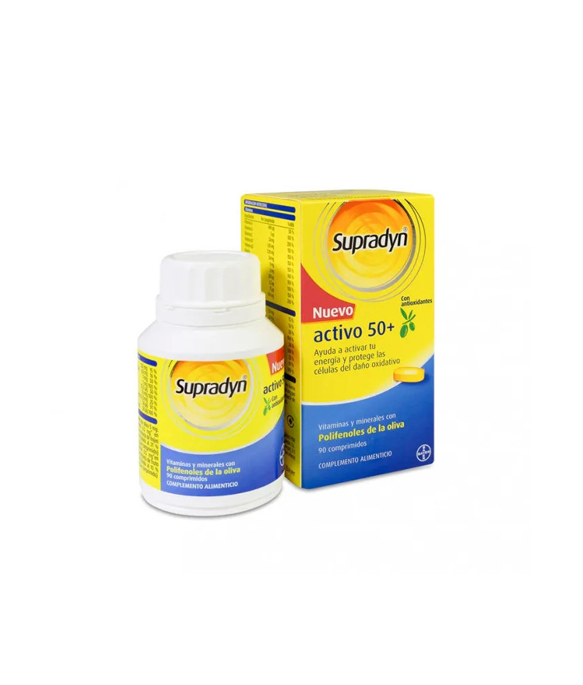 Boostez votre vitalité avec Supradyn Vital 50 - 30 Comprimés