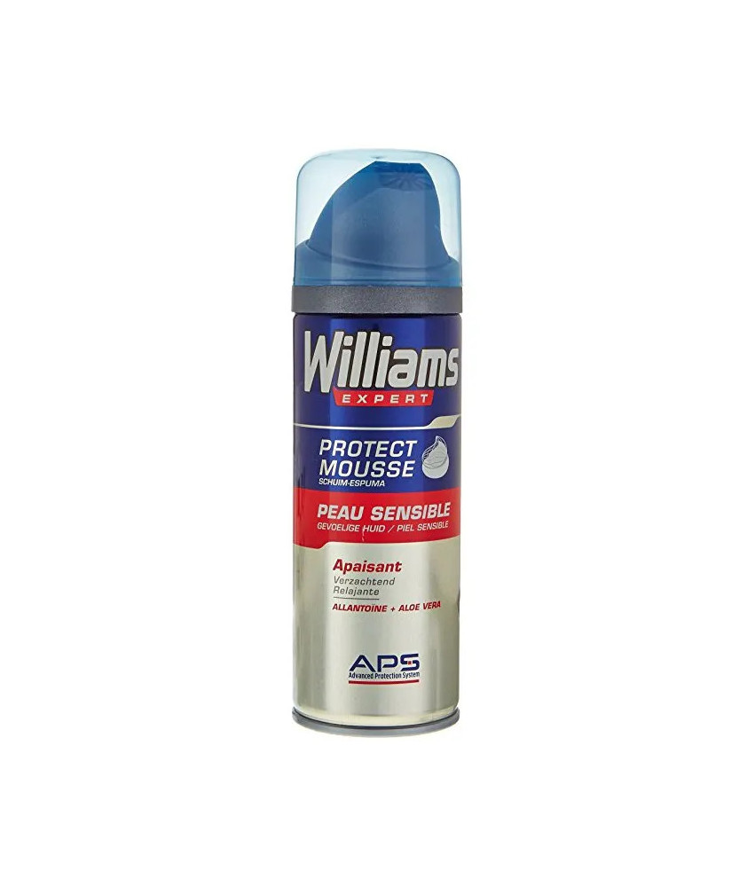 Mousse à raser Williams peau sensible 200ml