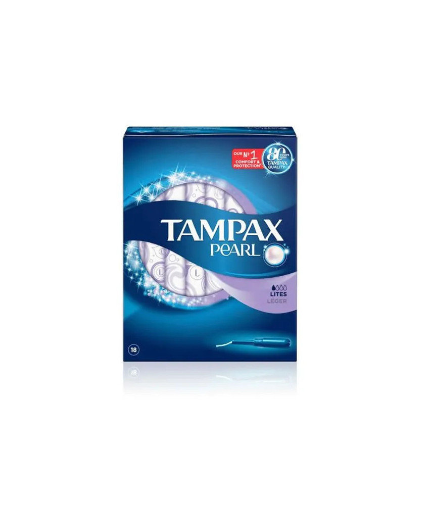 Tampax Pearl Lites 18 Unités: Protection discrète