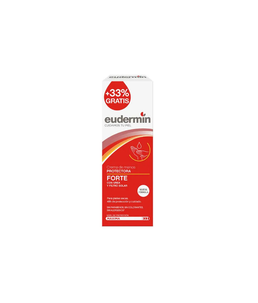 Crème Mains Eudermin Forte 100ml: Répare et Apaise