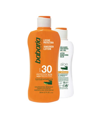 Coffret 2 Produits Babaria Sun Sunscreen SPF30 200ml