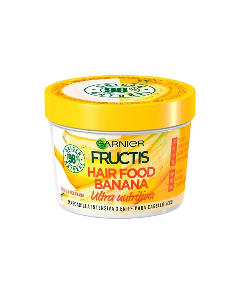 Garnier Fructis Hair Food Masque Banana 390ml: Nourriture ultra nourrissante