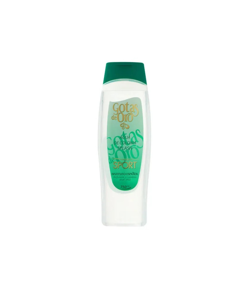 Eau de Cologne 750ml Gotas De Oro Sport - MAYFER PERFUMES
