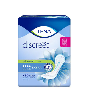 Tena Lady Discreet Extra 20 unités pour une protection discrète