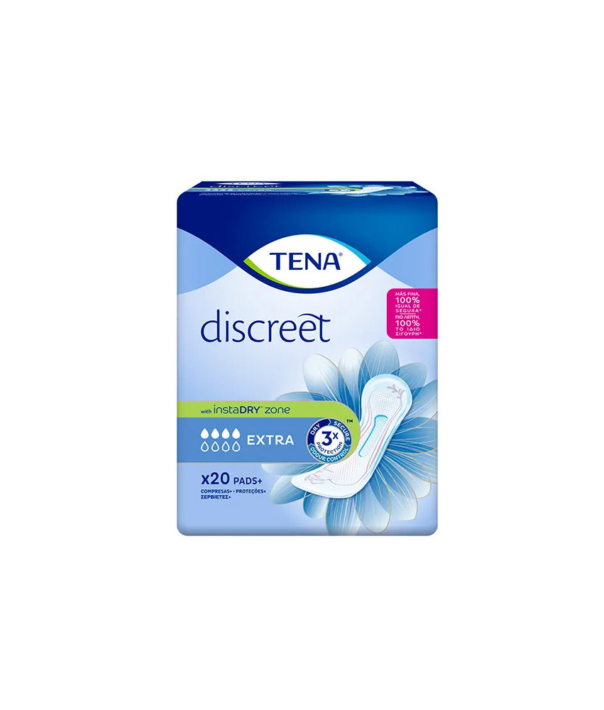 Tena Lady Discreet Extra 20 unités pour une protection discrète