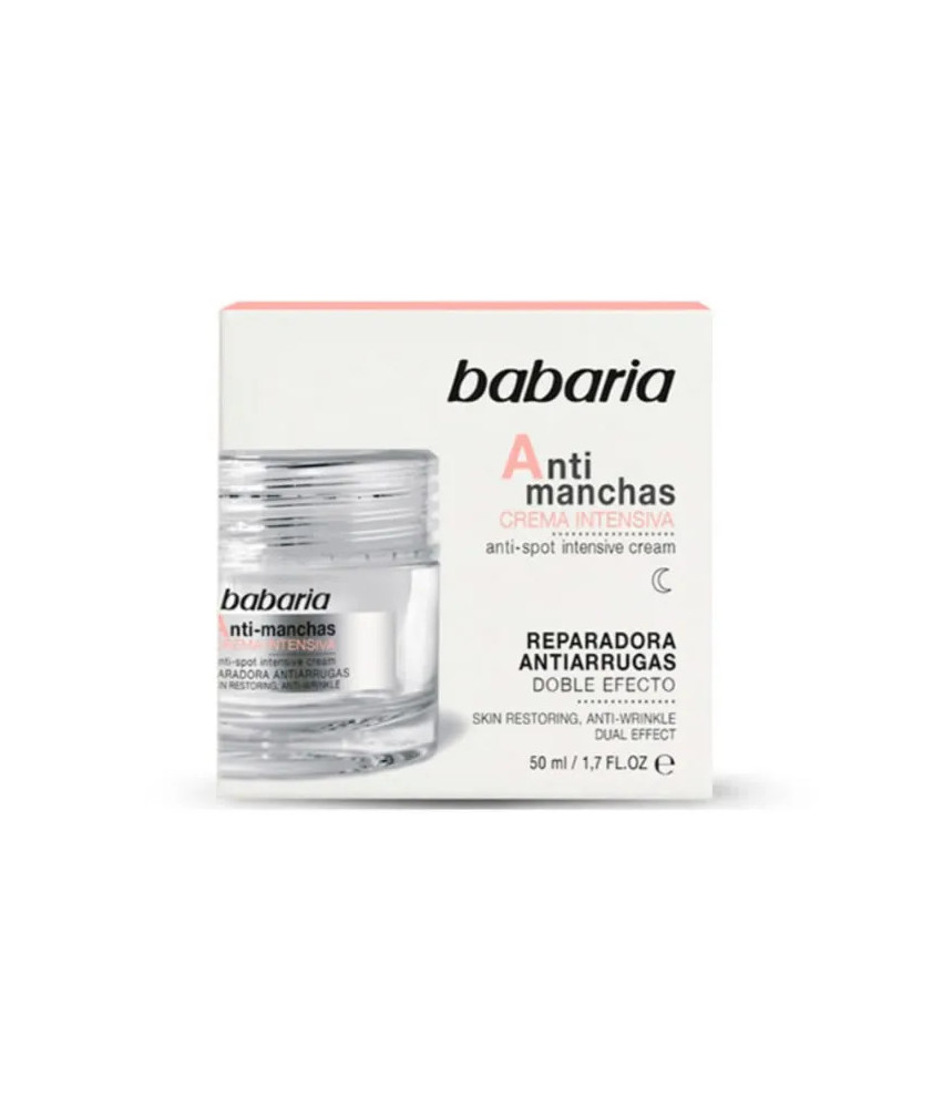 Babaria Antitaches Crème Intensive 50ml - Éclaircit les taches sombres