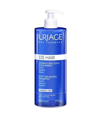 Shampooing Doux Régulateur Cheveux Uriage D.S. 500ml