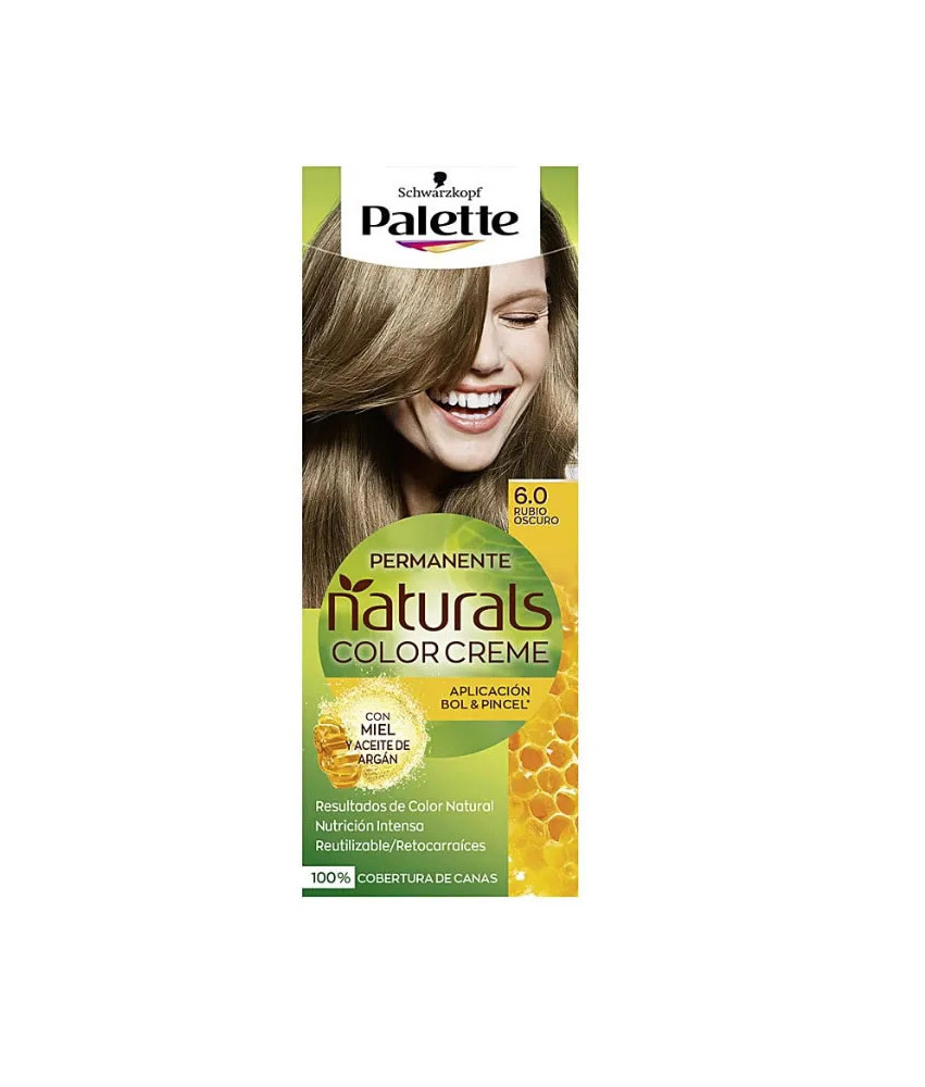 Schwarzkopf Palette Naturals Color Creme 6.0 Blond Foncé
