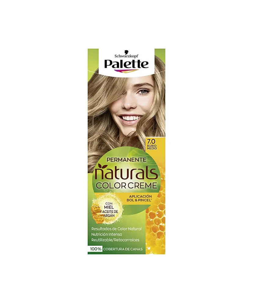 Schwarzkopf Palette Naturals Color Creme 7.0 Blond Moyen