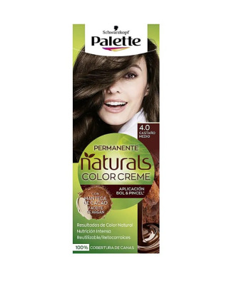 Schwarzkopf Palette Naturals Color Creme 4.0 Châtain Moyen
